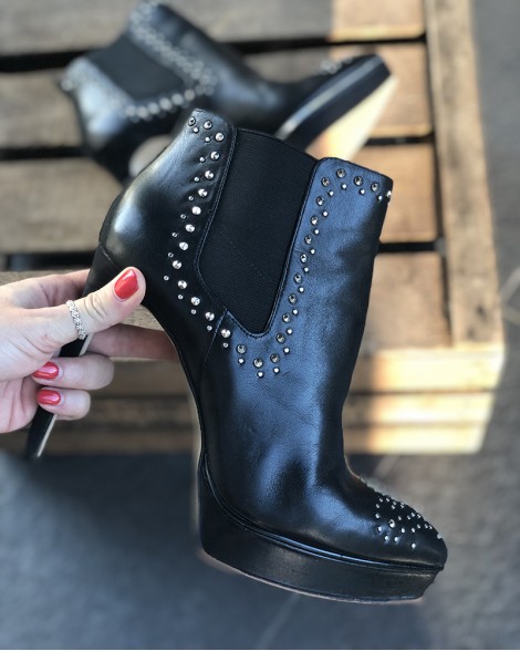 Kozačky dámské Michael Kors SOFIE černé